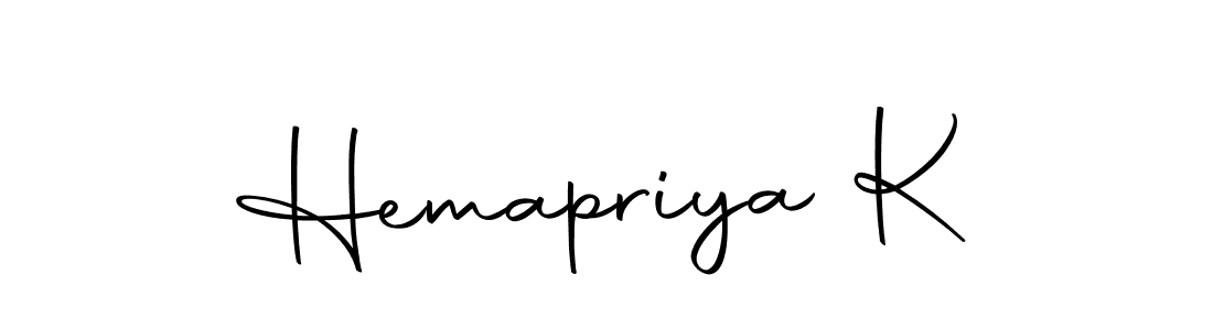 You should practise on your own different ways (Autography-DOLnW) to write your name (Hemapriya K) in signature. don't let someone else do it for you. Hemapriya K signature style 10 images and pictures png