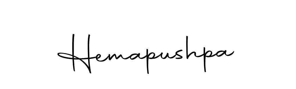 Hemapushpa stylish signature style. Best Handwritten Sign (Autography-DOLnW) for my name. Handwritten Signature Collection Ideas for my name Hemapushpa. Hemapushpa signature style 10 images and pictures png