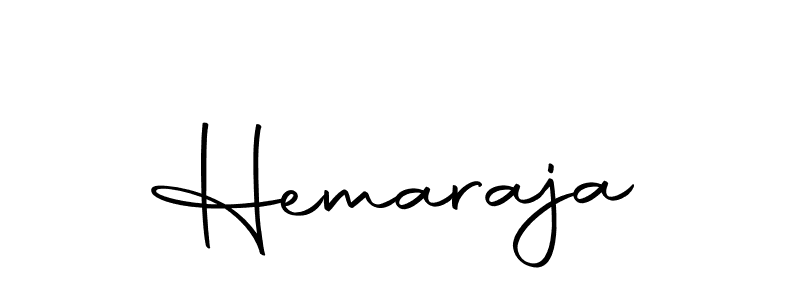 Create a beautiful signature design for name Hemaraja. With this signature (Autography-DOLnW) fonts, you can make a handwritten signature for free. Hemaraja signature style 10 images and pictures png