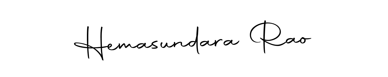 The best way (Autography-DOLnW) to make a short signature is to pick only two or three words in your name. The name Hemasundara Rao include a total of six letters. For converting this name. Hemasundara Rao signature style 10 images and pictures png