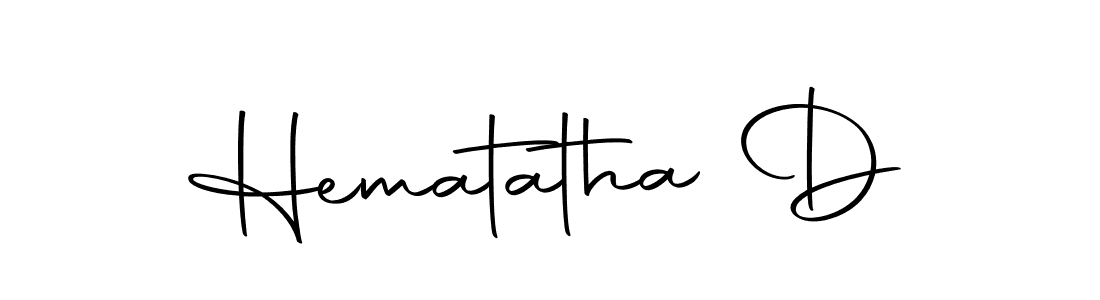 Hematatha D stylish signature style. Best Handwritten Sign (Autography-DOLnW) for my name. Handwritten Signature Collection Ideas for my name Hematatha D. Hematatha D signature style 10 images and pictures png