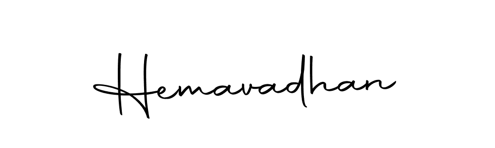 Create a beautiful signature design for name Hemavadhan. With this signature (Autography-DOLnW) fonts, you can make a handwritten signature for free. Hemavadhan signature style 10 images and pictures png