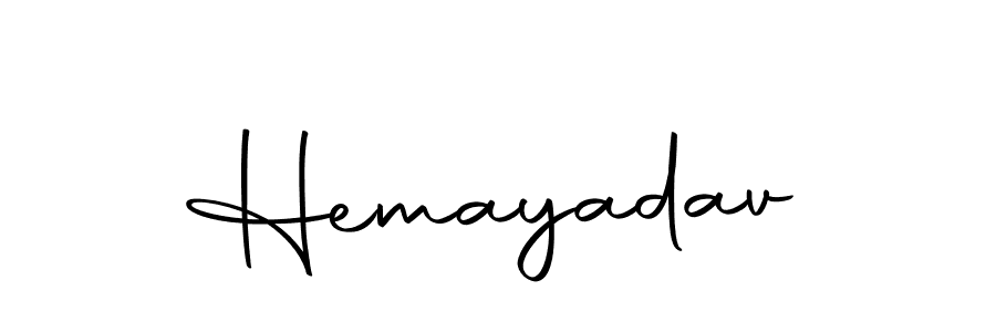 Also we have Hemayadav name is the best signature style. Create professional handwritten signature collection using Autography-DOLnW autograph style. Hemayadav signature style 10 images and pictures png