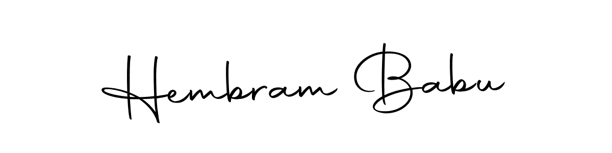 Here are the top 10 professional signature styles for the name Hembram Babu. These are the best autograph styles you can use for your name. Hembram Babu signature style 10 images and pictures png