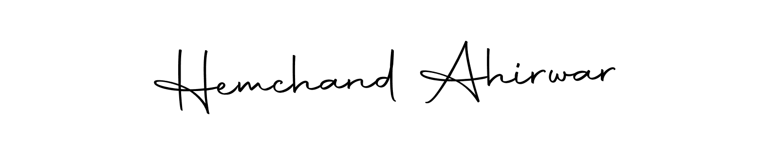 Make a beautiful signature design for name Hemchand Ahirwar. With this signature (Autography-DOLnW) style, you can create a handwritten signature for free. Hemchand Ahirwar signature style 10 images and pictures png