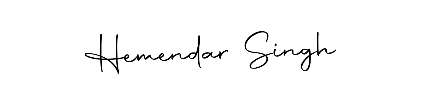 Make a beautiful signature design for name Hemendar Singh. With this signature (Autography-DOLnW) style, you can create a handwritten signature for free. Hemendar Singh signature style 10 images and pictures png