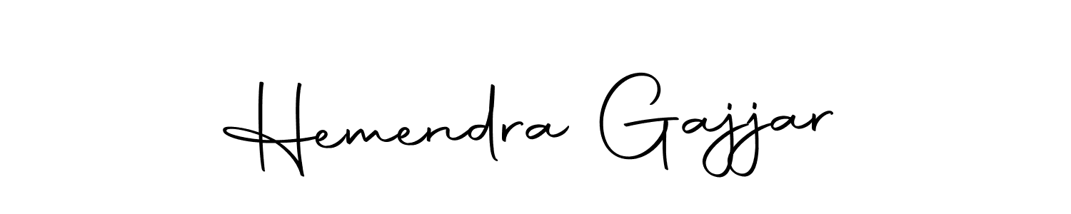 The best way (Autography-DOLnW) to make a short signature is to pick only two or three words in your name. The name Hemendra Gajjar include a total of six letters. For converting this name. Hemendra Gajjar signature style 10 images and pictures png
