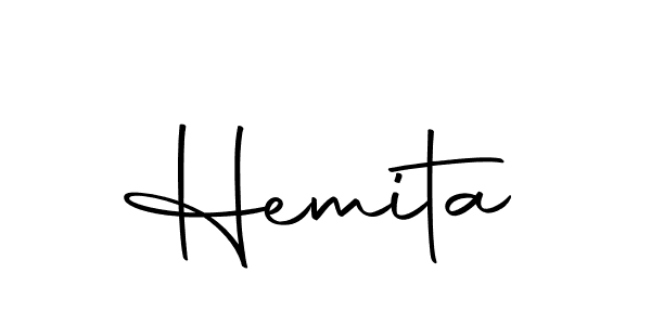 Hemita stylish signature style. Best Handwritten Sign (Autography-DOLnW) for my name. Handwritten Signature Collection Ideas for my name Hemita. Hemita signature style 10 images and pictures png