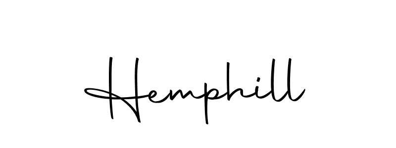 Make a beautiful signature design for name Hemphill. With this signature (Autography-DOLnW) style, you can create a handwritten signature for free. Hemphill signature style 10 images and pictures png