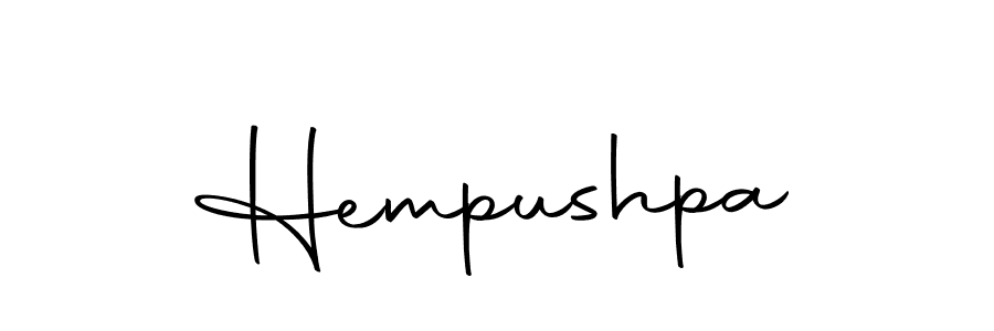 Create a beautiful signature design for name Hempushpa. With this signature (Autography-DOLnW) fonts, you can make a handwritten signature for free. Hempushpa signature style 10 images and pictures png