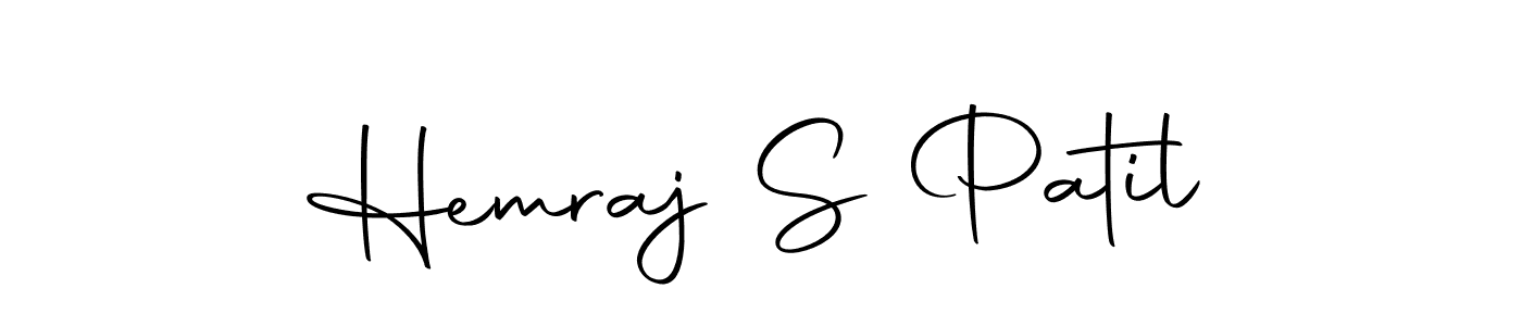 Also we have Hemraj S Patil name is the best signature style. Create professional handwritten signature collection using Autography-DOLnW autograph style. Hemraj S Patil signature style 10 images and pictures png