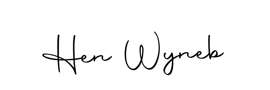 Once you've used our free online signature maker to create your best signature Autography-DOLnW style, it's time to enjoy all of the benefits that Hen Wyneb name signing documents. Hen Wyneb signature style 10 images and pictures png