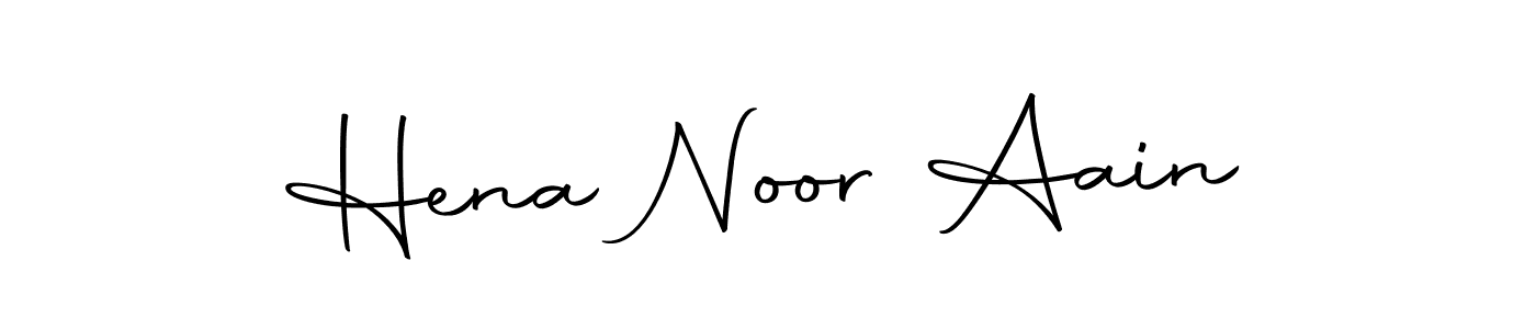 if you are searching for the best signature style for your name Hena Noor Aain. so please give up your signature search. here we have designed multiple signature styles  using Autography-DOLnW. Hena Noor Aain signature style 10 images and pictures png