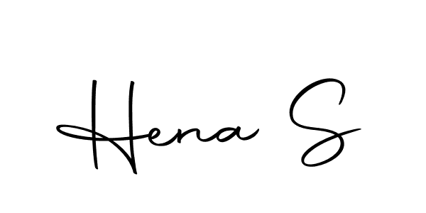 Use a signature maker to create a handwritten signature online. With this signature software, you can design (Autography-DOLnW) your own signature for name Hena S. Hena S signature style 10 images and pictures png