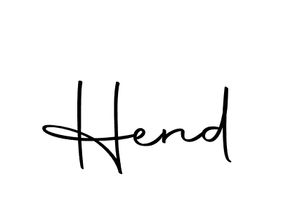 How to make Hend name signature. Use Autography-DOLnW style for creating short signs online. This is the latest handwritten sign. Hend signature style 10 images and pictures png