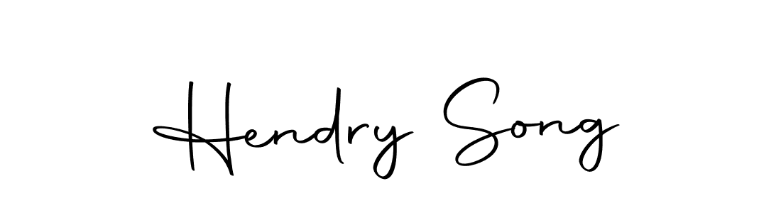 Here are the top 10 professional signature styles for the name Hendry Song. These are the best autograph styles you can use for your name. Hendry Song signature style 10 images and pictures png