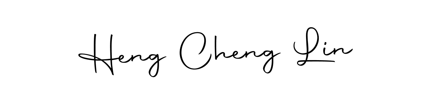 Design your own signature with our free online signature maker. With this signature software, you can create a handwritten (Autography-DOLnW) signature for name Heng Cheng Lin. Heng Cheng Lin signature style 10 images and pictures png