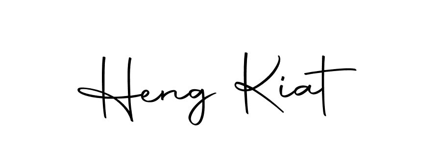 Heng Kiat stylish signature style. Best Handwritten Sign (Autography-DOLnW) for my name. Handwritten Signature Collection Ideas for my name Heng Kiat. Heng Kiat signature style 10 images and pictures png
