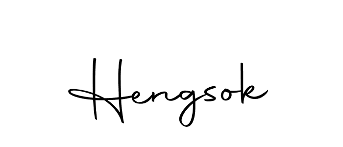How to make Hengsok name signature. Use Autography-DOLnW style for creating short signs online. This is the latest handwritten sign. Hengsok signature style 10 images and pictures png