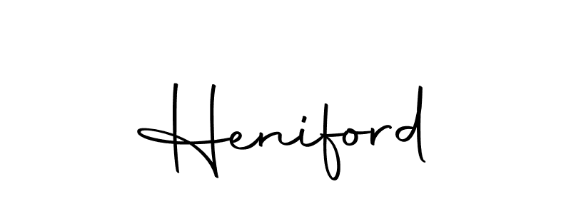 You should practise on your own different ways (Autography-DOLnW) to write your name (Heniford) in signature. don't let someone else do it for you. Heniford signature style 10 images and pictures png