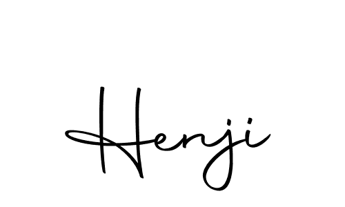 How to make Henji signature? Autography-DOLnW is a professional autograph style. Create handwritten signature for Henji name. Henji signature style 10 images and pictures png