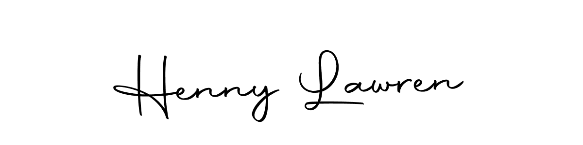 if you are searching for the best signature style for your name Henny Lawren. so please give up your signature search. here we have designed multiple signature styles  using Autography-DOLnW. Henny Lawren signature style 10 images and pictures png