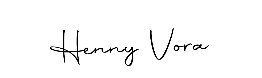 Use a signature maker to create a handwritten signature online. With this signature software, you can design (Autography-DOLnW) your own signature for name Henny Vora. Henny Vora signature style 10 images and pictures png