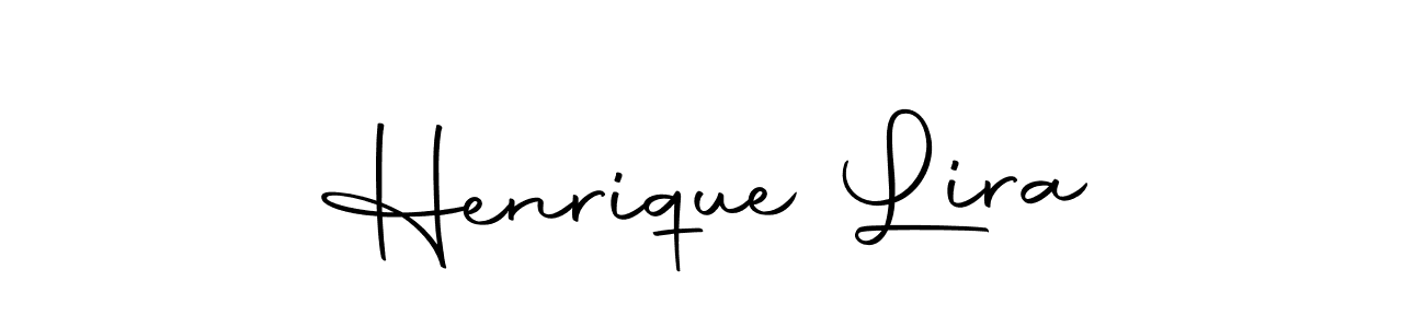 Make a short Henrique Lira signature style. Manage your documents anywhere anytime using Autography-DOLnW. Create and add eSignatures, submit forms, share and send files easily. Henrique Lira signature style 10 images and pictures png