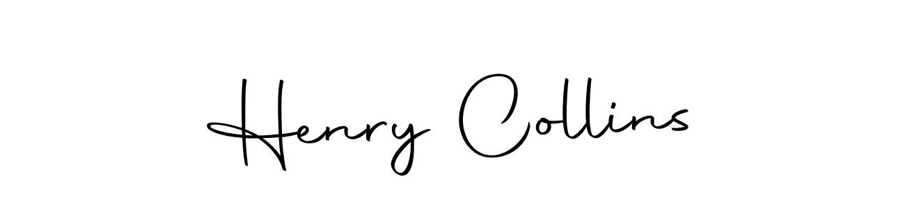 Design your own signature with our free online signature maker. With this signature software, you can create a handwritten (Autography-DOLnW) signature for name Henry Collins. Henry Collins signature style 10 images and pictures png