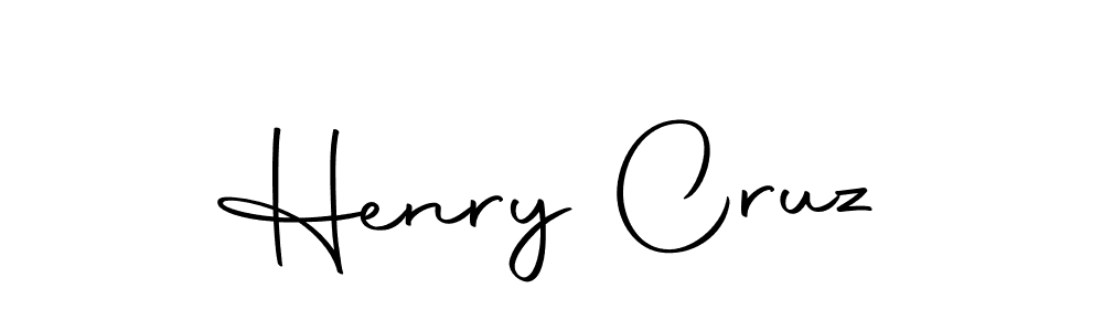 Henry Cruz stylish signature style. Best Handwritten Sign (Autography-DOLnW) for my name. Handwritten Signature Collection Ideas for my name Henry Cruz. Henry Cruz signature style 10 images and pictures png