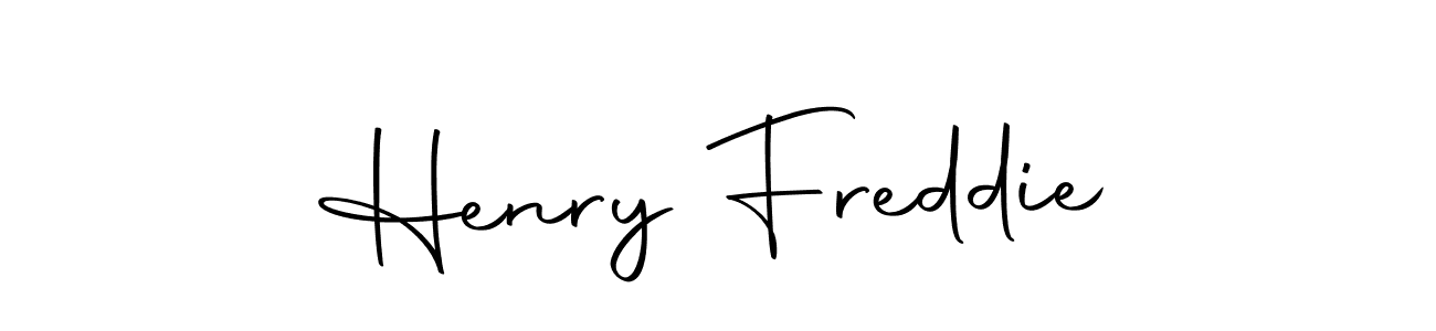 Also we have Henry Freddie name is the best signature style. Create professional handwritten signature collection using Autography-DOLnW autograph style. Henry Freddie signature style 10 images and pictures png