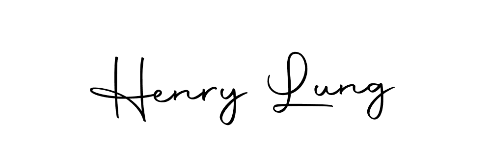 Henry Lung stylish signature style. Best Handwritten Sign (Autography-DOLnW) for my name. Handwritten Signature Collection Ideas for my name Henry Lung. Henry Lung signature style 10 images and pictures png