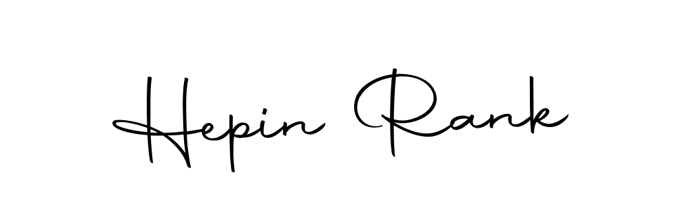 You should practise on your own different ways (Autography-DOLnW) to write your name (Hepin Rank) in signature. don't let someone else do it for you. Hepin Rank signature style 10 images and pictures png
