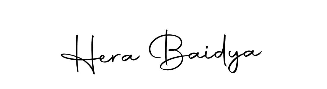 Use a signature maker to create a handwritten signature online. With this signature software, you can design (Autography-DOLnW) your own signature for name Hera Baidya. Hera Baidya signature style 10 images and pictures png