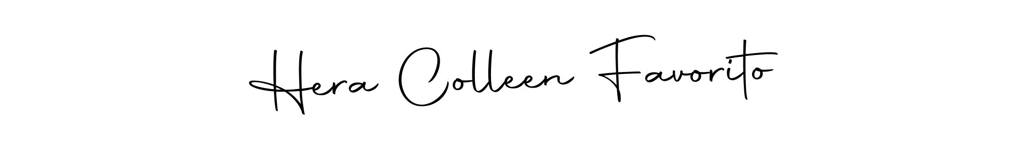 You can use this online signature creator to create a handwritten signature for the name Hera Colleen Favorito. This is the best online autograph maker. Hera Colleen Favorito signature style 10 images and pictures png