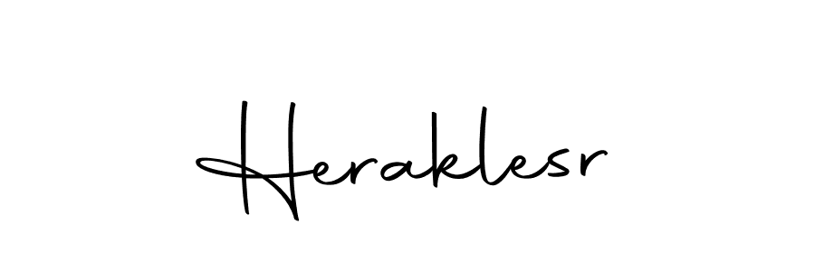 You should practise on your own different ways (Autography-DOLnW) to write your name (Heraklesr) in signature. don't let someone else do it for you. Heraklesr signature style 10 images and pictures png