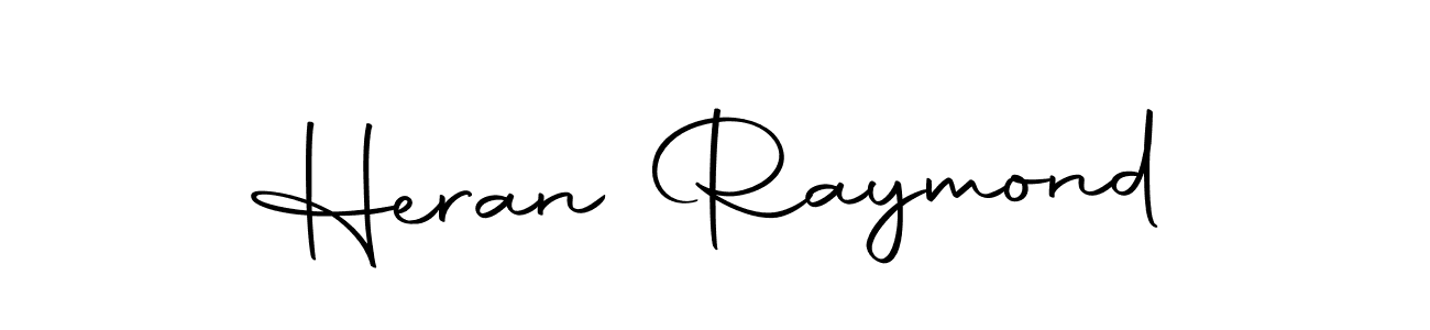 Make a beautiful signature design for name Heran Raymond. Use this online signature maker to create a handwritten signature for free. Heran Raymond signature style 10 images and pictures png