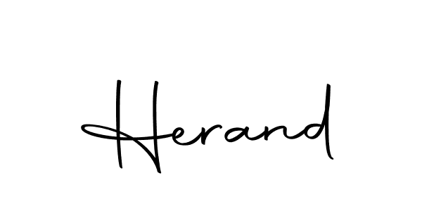 Make a short Herand signature style. Manage your documents anywhere anytime using Autography-DOLnW. Create and add eSignatures, submit forms, share and send files easily. Herand signature style 10 images and pictures png