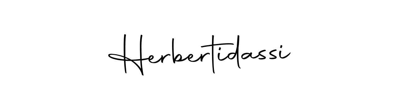 Create a beautiful signature design for name Herbertidassi. With this signature (Autography-DOLnW) fonts, you can make a handwritten signature for free. Herbertidassi signature style 10 images and pictures png