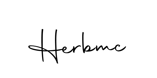 How to make Herbmc signature? Autography-DOLnW is a professional autograph style. Create handwritten signature for Herbmc name. Herbmc signature style 10 images and pictures png