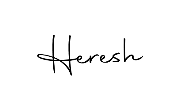 Also we have Heresh name is the best signature style. Create professional handwritten signature collection using Autography-DOLnW autograph style. Heresh signature style 10 images and pictures png
