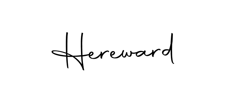 Also we have Hereward name is the best signature style. Create professional handwritten signature collection using Autography-DOLnW autograph style. Hereward signature style 10 images and pictures png