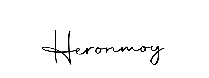 Also we have Heronmoy name is the best signature style. Create professional handwritten signature collection using Autography-DOLnW autograph style. Heronmoy signature style 10 images and pictures png