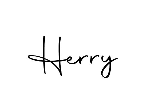 How to make Herry signature? Autography-DOLnW is a professional autograph style. Create handwritten signature for Herry name. Herry signature style 10 images and pictures png