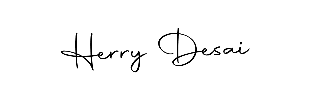 Make a beautiful signature design for name Herry Desai. Use this online signature maker to create a handwritten signature for free. Herry Desai signature style 10 images and pictures png