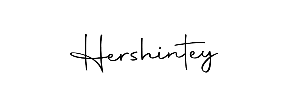 Make a beautiful signature design for name Hershintey. With this signature (Autography-DOLnW) style, you can create a handwritten signature for free. Hershintey signature style 10 images and pictures png