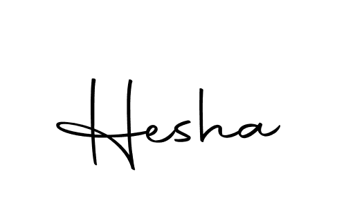 Use a signature maker to create a handwritten signature online. With this signature software, you can design (Autography-DOLnW) your own signature for name Hesha. Hesha signature style 10 images and pictures png