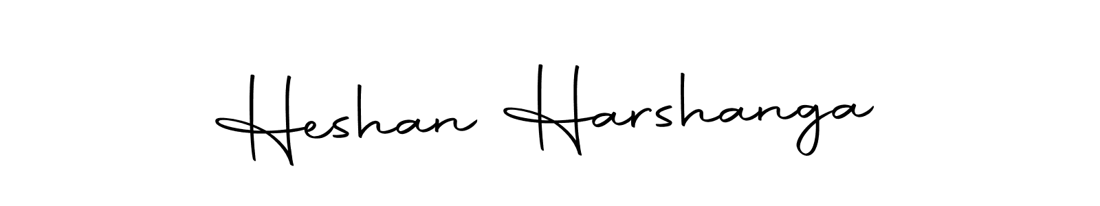 The best way (Autography-DOLnW) to make a short signature is to pick only two or three words in your name. The name Heshan Harshanga include a total of six letters. For converting this name. Heshan Harshanga signature style 10 images and pictures png