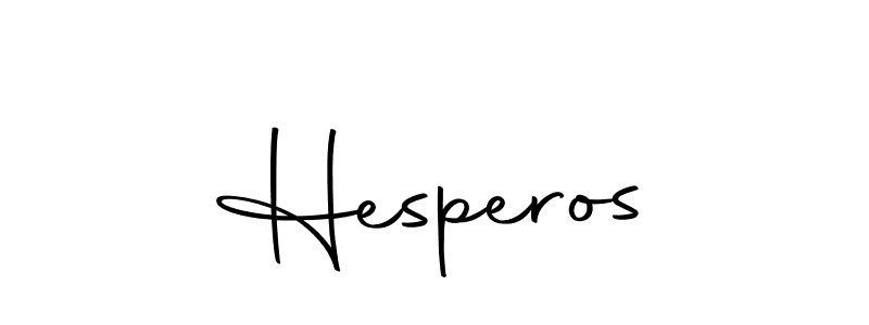 Create a beautiful signature design for name Hesperos. With this signature (Autography-DOLnW) fonts, you can make a handwritten signature for free. Hesperos signature style 10 images and pictures png