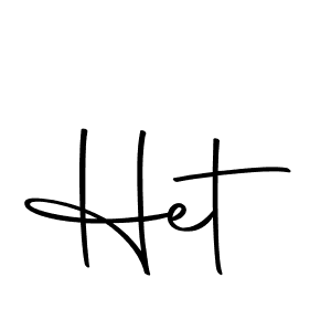 How to make Het name signature. Use Autography-DOLnW style for creating short signs online. This is the latest handwritten sign. Het signature style 10 images and pictures png